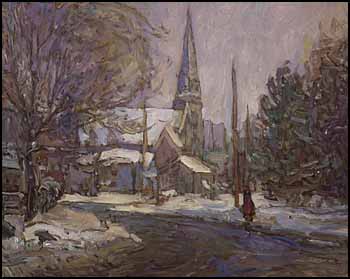 Wesley United Church, Galt, Ont. by Donald Besco sold for $978