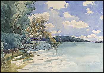 Lake Mahopac from South Shore by John Arthur Fraser sold for $633
