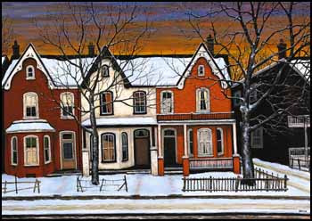 Along Wellesley Street by John Kasyn vendu pour $21,850