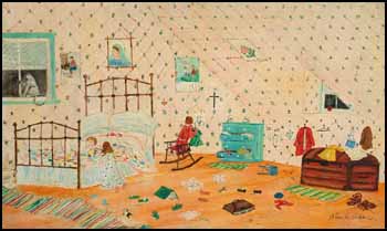 Interior by Blanche Bolduc sold for $1,610