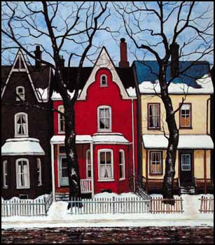 On McCaul Street Before Demolition by John Kasyn sold for $25,875