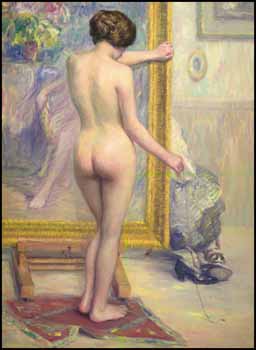 Nude in the Studio by Franklin Milton Armington vendu pour $63,250