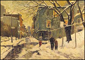 Montreal East End by Arto Yuzbasiyan sold for $2,875
