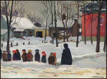 The Procession by Kathleen Moir Morris vendu pour $92,000