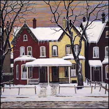 After a Snowfall, Berkeley Sreet by John Kasyn sold for $34,500