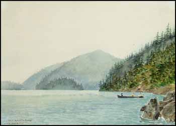 Lake Harrison, BC by Gaston Roullet sold for $748
