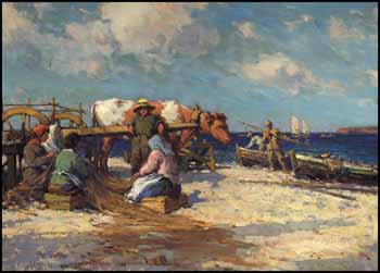 East Coast Fisherman by Farquhar McGillivray Strachan Stewart Knowles sold for $17,250