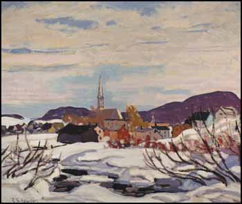 The Village by Randolph Stanley Hewton vendu pour $17,250