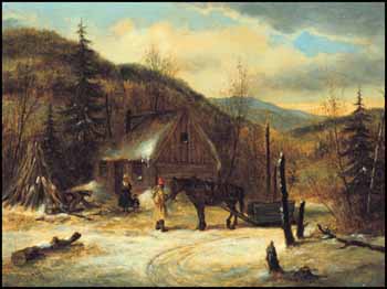 The Habitant Farm by Manner of Cornelius Krieghoff sold for $5,175