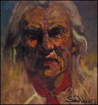 Dan George by Arthur Shilling sold for $8,913