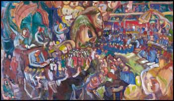 United Nations General Assembly by Pegi Nicol MacLeod sold for $10,925
