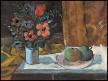 Still Life with Apples by Stanley Morel Cosgrove sold for $18,400