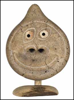Happy Face and Sad Face by Karoo Ashevak vendu pour $14,950