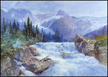 Glacier Cascade, Selkirks, BC by Frederic Marlett Bell-Smith vendu pour $23,000