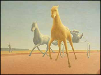 Two Pacers by Alexander Colville sold for $690,000