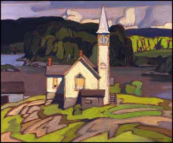 Anglican Church - Magnetawan by Alfred Joseph (A.J.) Casson vendu pour $322,000