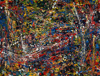 Sans titre (Composition #2) by Jean Paul Riopelle sold for $5,701,250