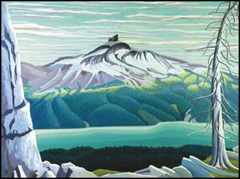 Black Tusk Mountain and Peak by Donald M. Flather vendu pour $28,750