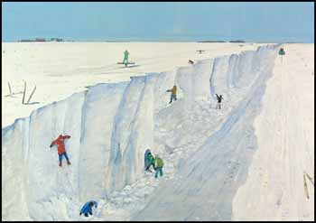 After the Blizzard in Manitoba by William Kurelek sold for $245,700