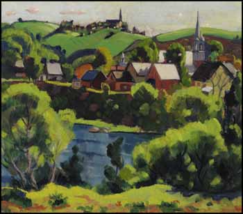 Quebec Village by Randolph Stanley Hewton vendu pour $21,060