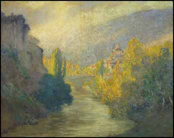 Puente y Eglesia by William Henry Clapp vendu pour $32,175