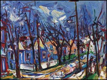 Street Scene by Samuel Borenstein vendu pour $46,800