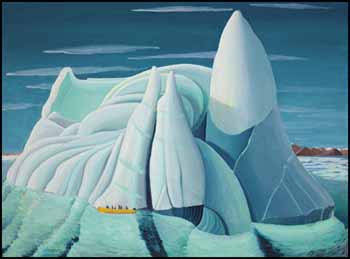 The Green Growler of Pond Inlet by Donald M. Flather sold for $11,115