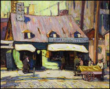 Market by Peter Clapham Sheppard vendu pour $99,450