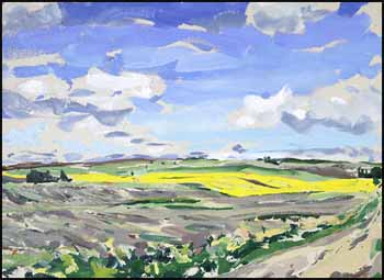 Rape Field West of Emma Lake (00629/2013-636) by Ken Christopher vendu pour $2,160