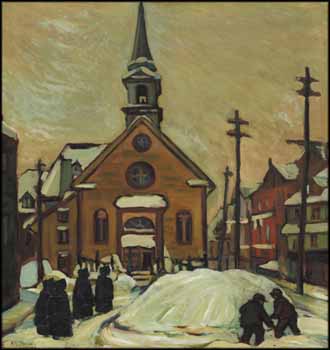 Church in Winter by Kathleen Moir Morris vendu pour $94,400