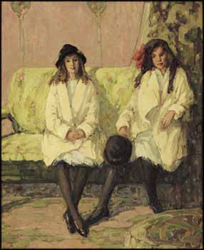 Two Sisters by Henrietta Mabel May sold for $88,500