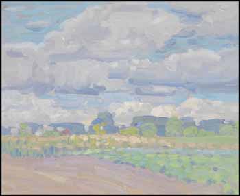 Prairie Landscape by Lionel Lemoine FitzGerald sold for $29,500