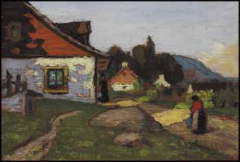 Quebec Village by John Young Johnstone vendu pour $15,340
