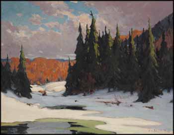 Winter Break-Up, Algonquin Park by John William (J.W.) Beatty vendu pour $106,200