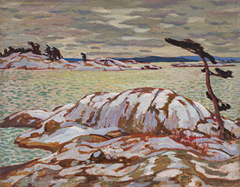 November, Georgian Bay by Alexander Young (A.Y.) Jackson sold for $631,250