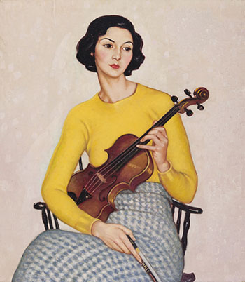 Portrait of Miss Audrey Cook by Randolph Stanley Hewton vendu pour $49,250