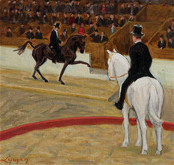 Equestrian Act by John Goodwin Lyman vendu pour $31,250
