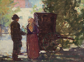 At the Market by Regina Seiden vendu pour $28,125