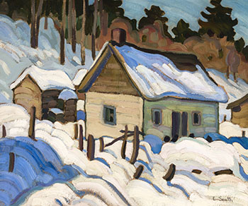 Cabin in Winter by Ethel Seath vendu pour $37,250