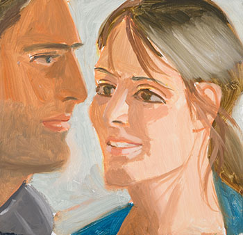 Pamela and Perry by Alex Katz sold for $85,250