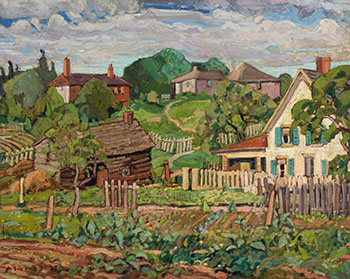 An Ontario Village (Meadowvale) by Arthur Lismer vendu pour $751,250