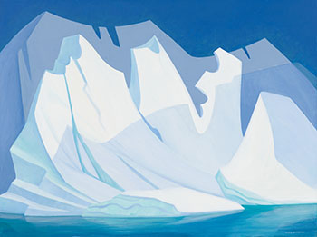 Iceberg, Grise Fiord by Doris Jean McCarthy sold for $61,250