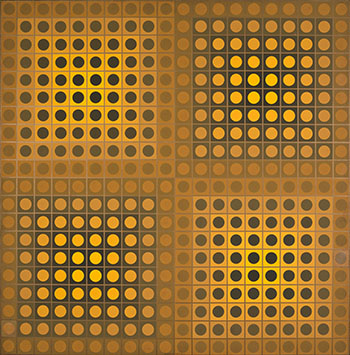 FEM by Victor Vasarely sold for $79,250