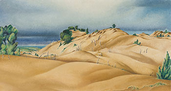 Sandbanks, Picton by Bertram Richard Brooker sold for $34,250