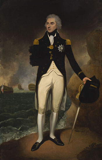 Rear Admiral Lord Horatio Nelson by William von Moll Berczy sold for $121,250
