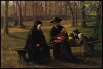 In the Park by Laura Adelaine Muntz Lyall vendu pour $11,000