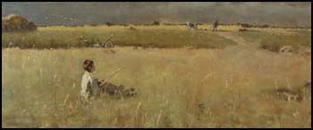 Boy in a Wheat Field by George Agnew Reid vendu pour $4,675