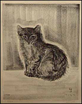 Cat by Léonard Tsuguharu Foujita vendu pour $1,610