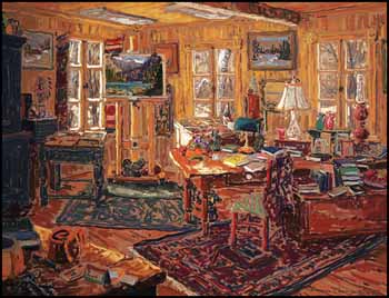 Winter Outside, Summer Inside: The Studio by Horace Champagne sold for $6,325