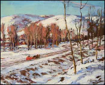 Winter Road by James Henderson sold for $9,200